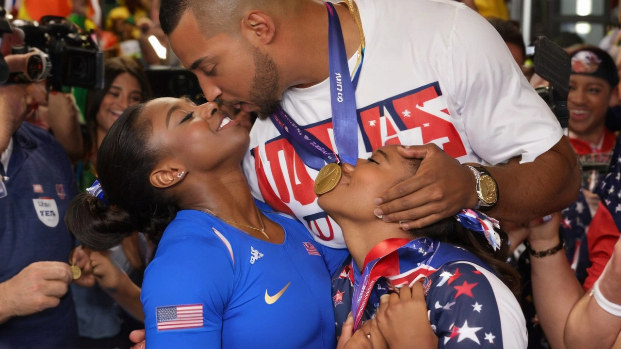 Jonathan Owens Criticado por Usar Medalha Olímpica de Simone Biles