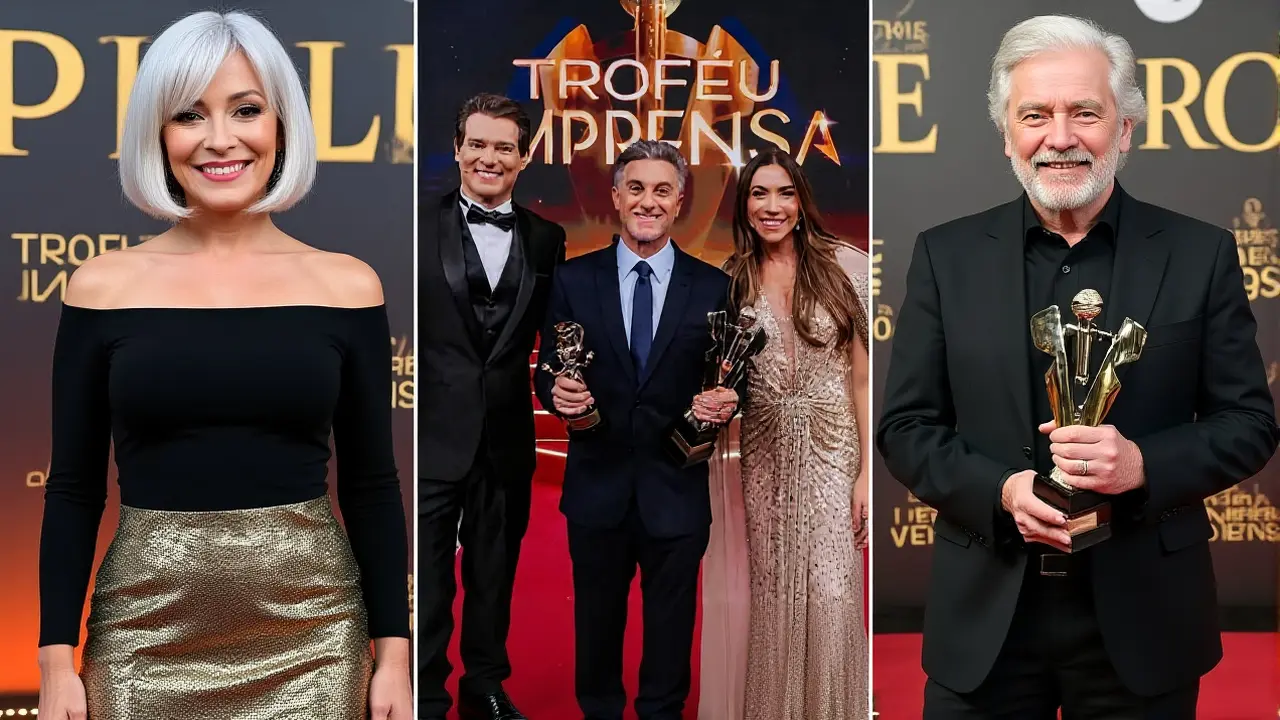 Troféu Imprensa 2026: Alexandre Neto e Débora Bloch vencem em SP